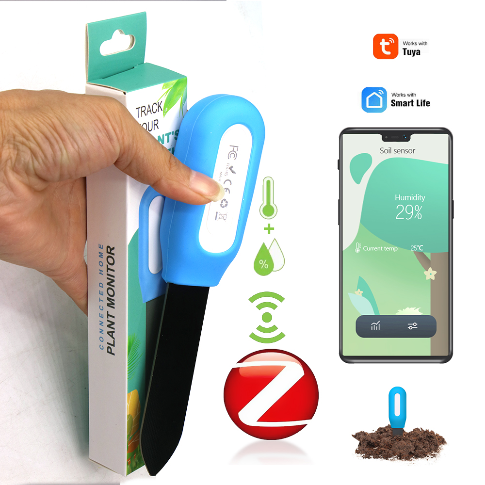 Smart Garden - Умный датчик почвы Zigbee для дома,