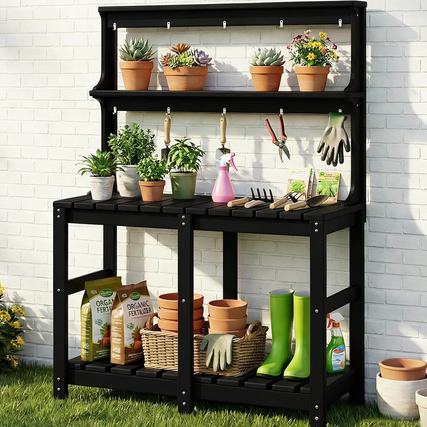 Garden Weather Station - Всепогодная садовая рабочая станция из HDPE