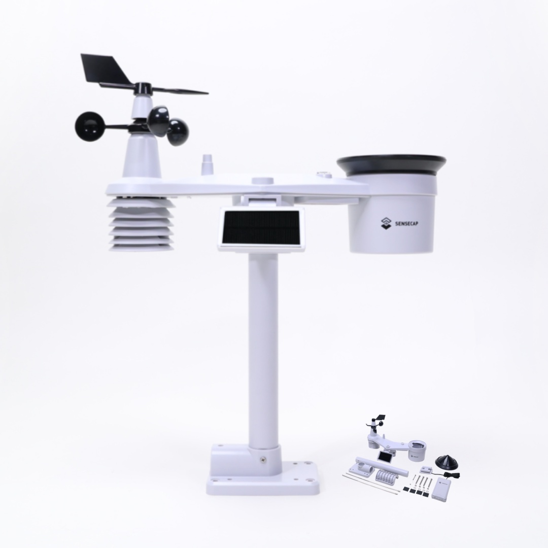 Garden Weather Station - Метеостанция SenseCAP S2120 8-в-1 LoRaWAN для