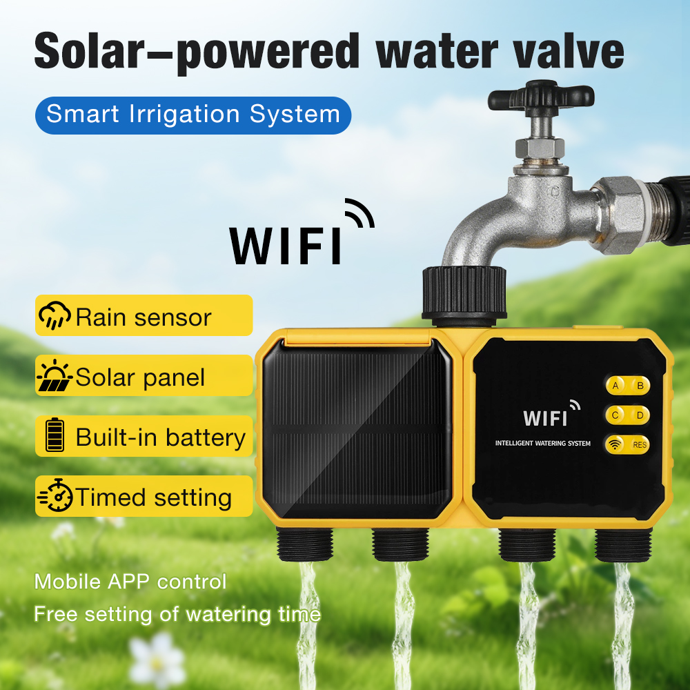 Smart Garden Tap - WiFi-таймер для полива на солнечной энергии