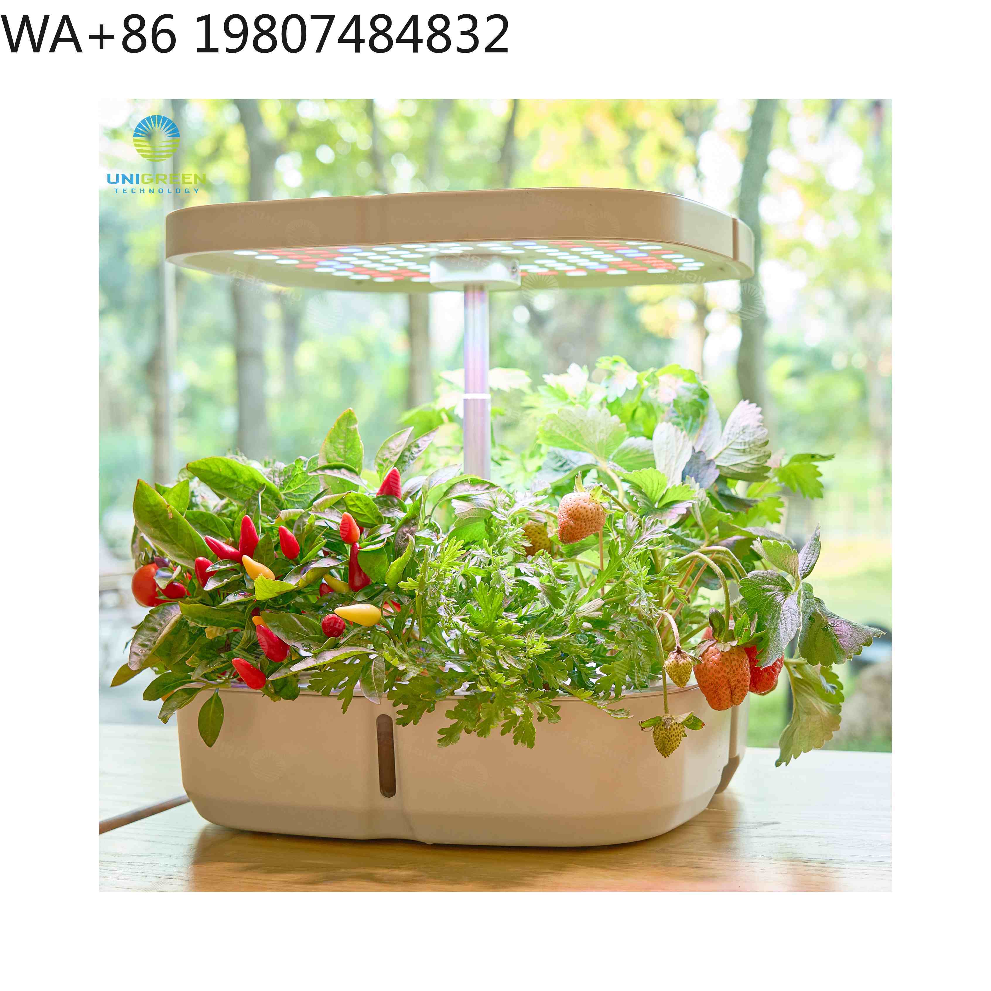 Hydroponic Grow Pod - 8-секционный мини-гидропонный набор для выращивания с