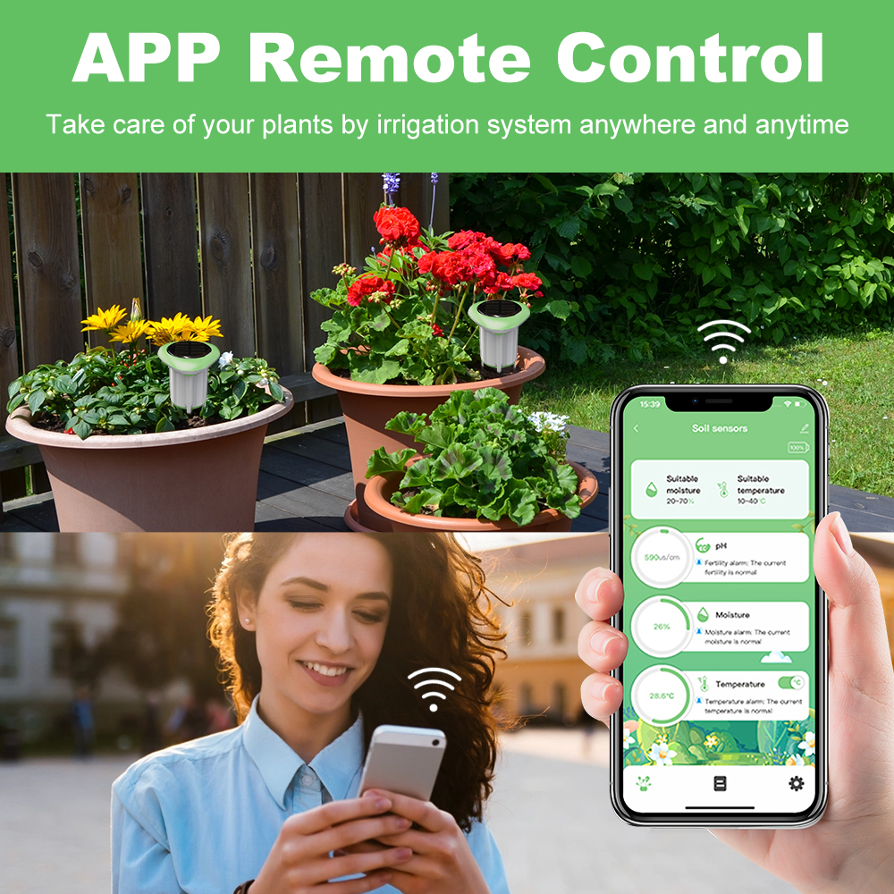 Умный Wi-Fi датчик почвы MANHO – обзор и цена Smart Garden