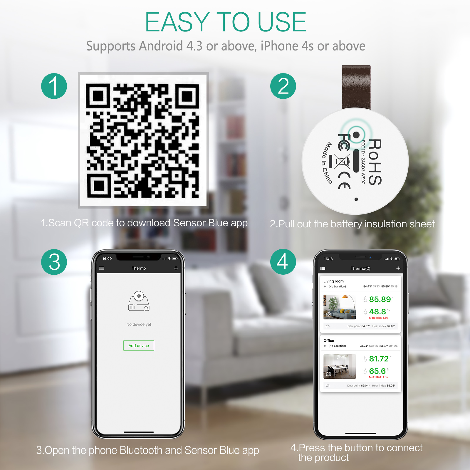 Беспроводной термометр ORIA, B – обзор и цена Garden Weather Station