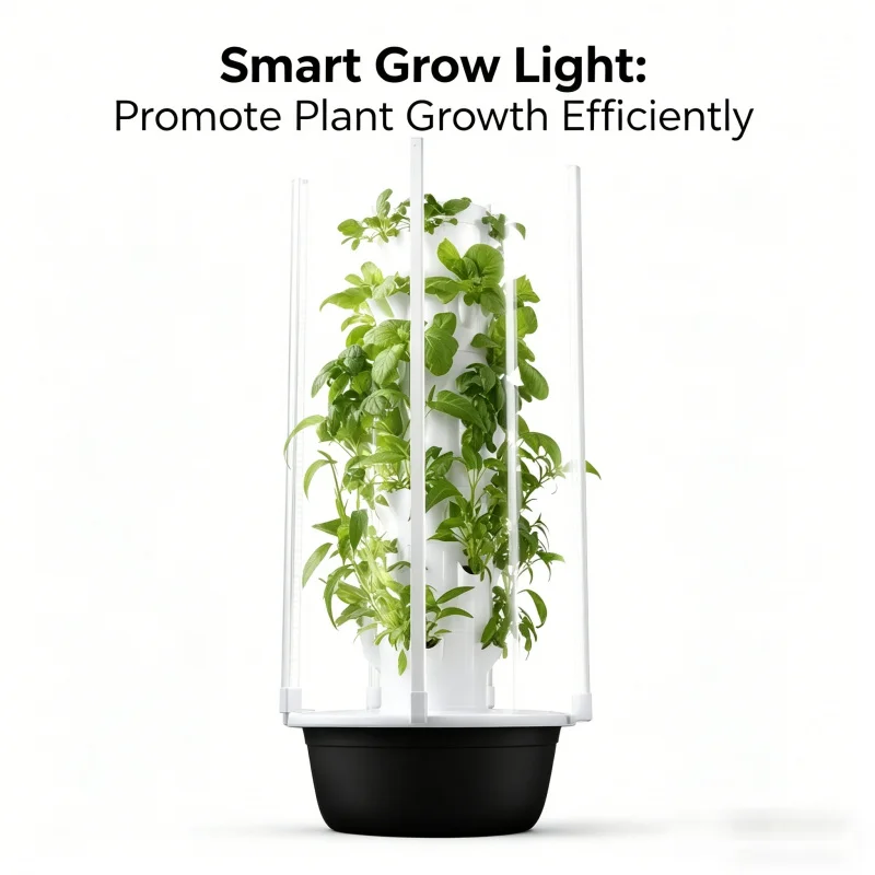 5-уровневая гидропонная башня  – обзор и цена Smart Garden Vertical Planter