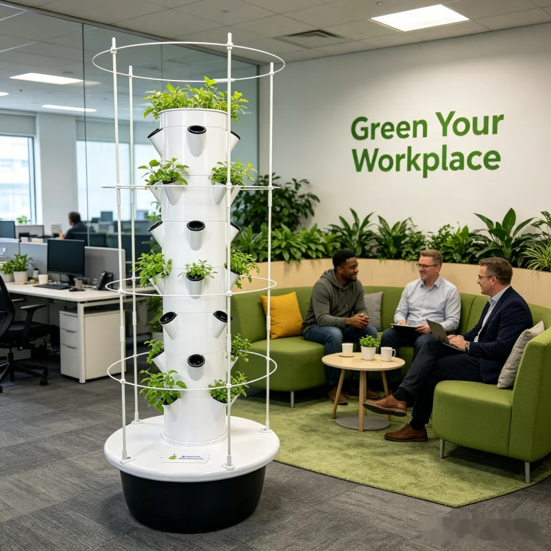 Вертикальная гидропонная башня – обзор и цена Smart Garden Vertical Planter