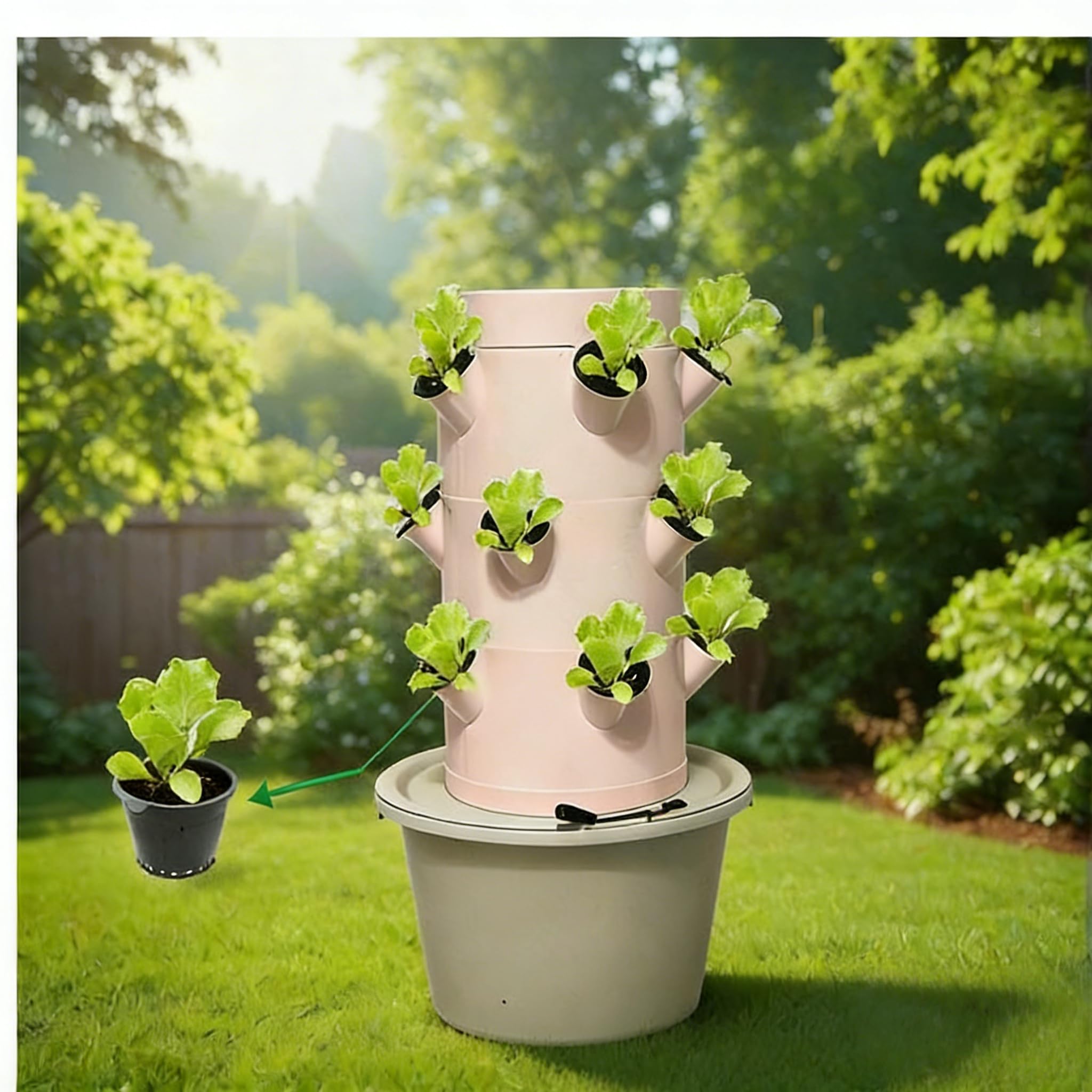Вертикальная гидропонная систе – обзор и цена Smart Garden Vertical Planter