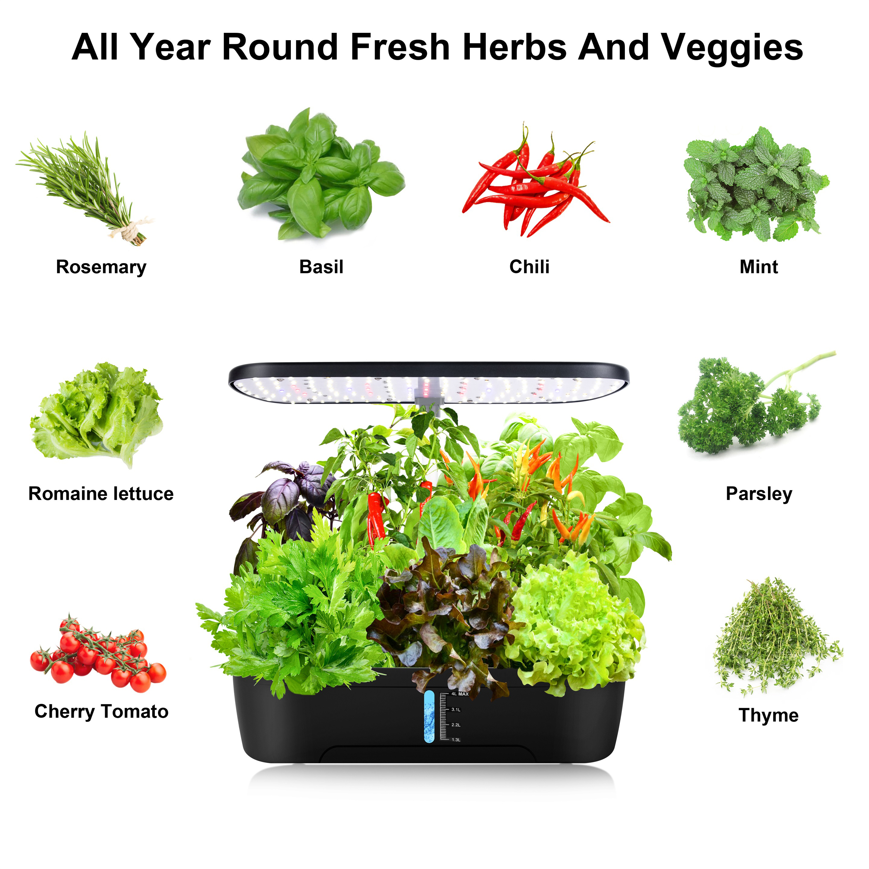 12-струйная система выращивани – обзор и цена Hydroponic Grow Pod