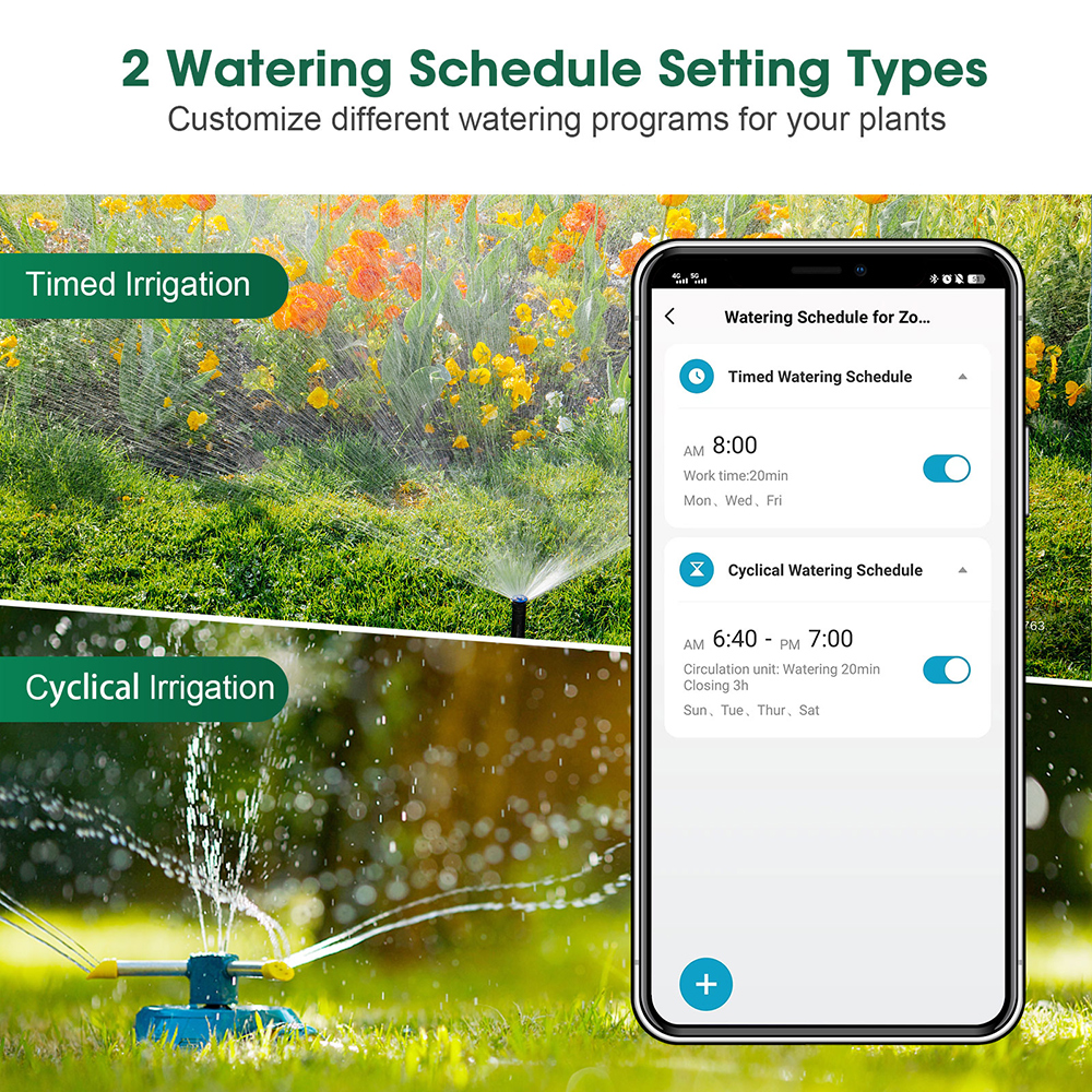 Умный таймер воды Tuya Zigbee/ – обзор и цена Smart Garden