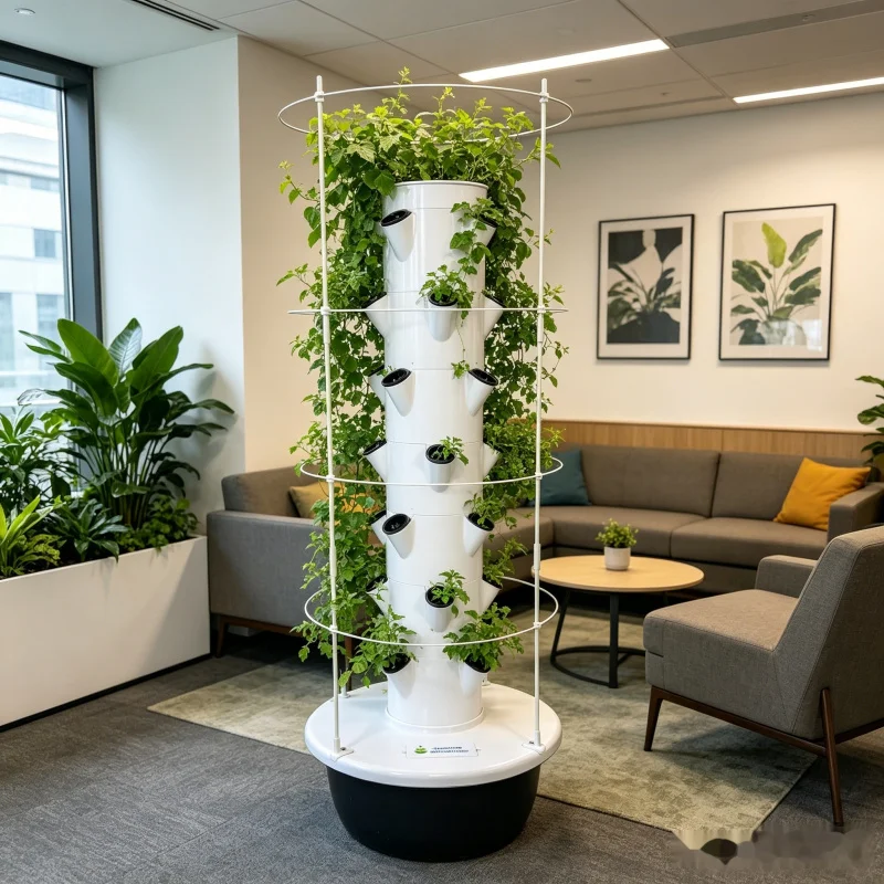 9-уровневая аэропонная гидропо – обзор и цена Smart Garden Vertical Planter