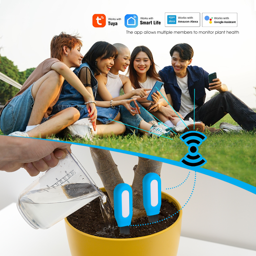 1 шт. Tuya Zigbee датчик почвы – обзор и цена Smart Garden