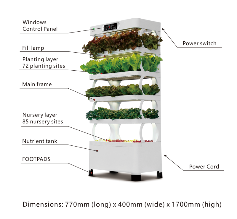 Умная светодиодная лампа для в – обзор и цена Smart Garden Vertical Planter