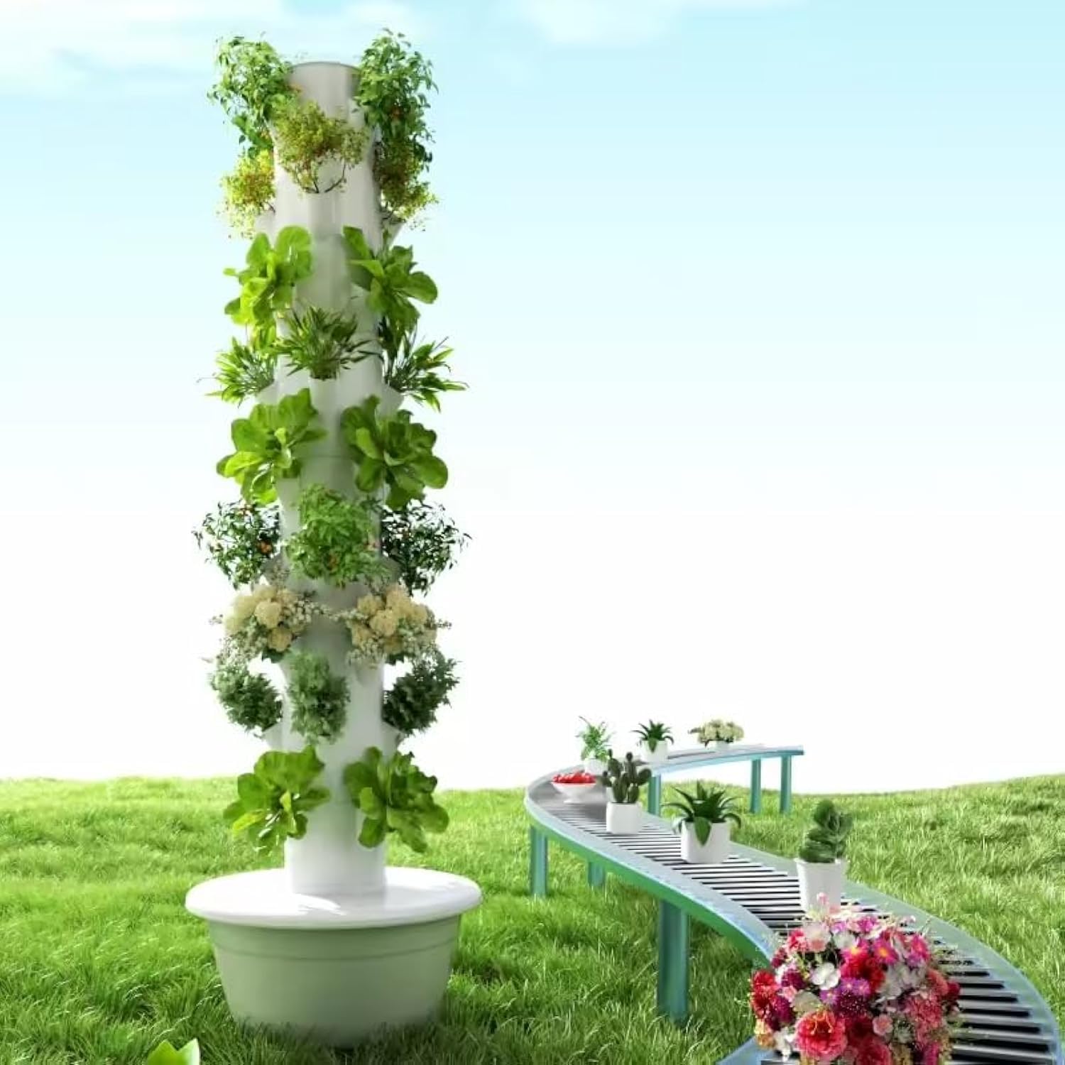 Вертикальная гидропонная аэроп – обзор и цена Hydroponic Grow Pod
